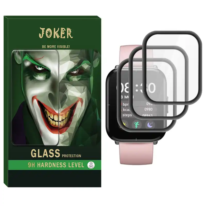 محافظ صفحه نمایش نانو جوکر مدل NJK مناسب برای ساعت هوشمند شیائومی میبرو Color بسته سه عددی