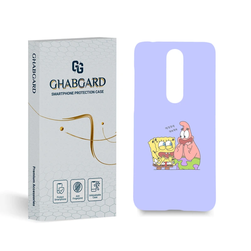 کاور گارد قاب مدل دخترانه مناسب برای گوشی موبایل نوکیا 5.1 plus