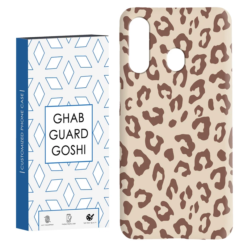 کاور قاب گارد گوشی طرح پلنگی کد Dimo-060 مناسب برای گوشی موبایل سامسونگ Galaxy A60 / M40