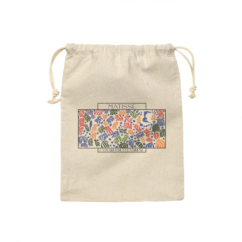 کیسه نان و سبزی ترمه طراحان ایده مدل طوطی و پری دریایی از ماتیس کد art0619 - S