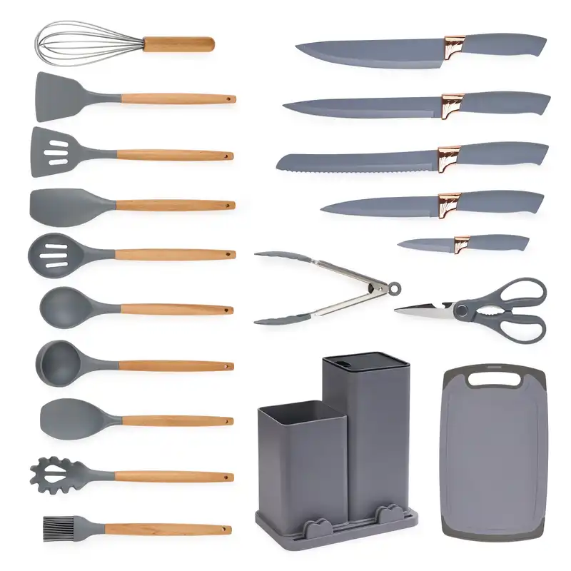 سرویس کفگیر و ملاقه 19 پارچه کیچن ست کد 59