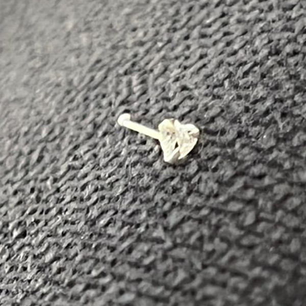 پیرسینگ نقره زنانه گیرا مدل G1195