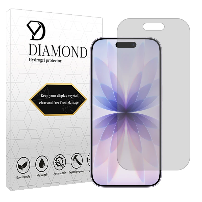 محافظ صفحه نمایش شفاف دیاموند مدل Tough مناسب برای گوشی موبایل اپل iPhone 17