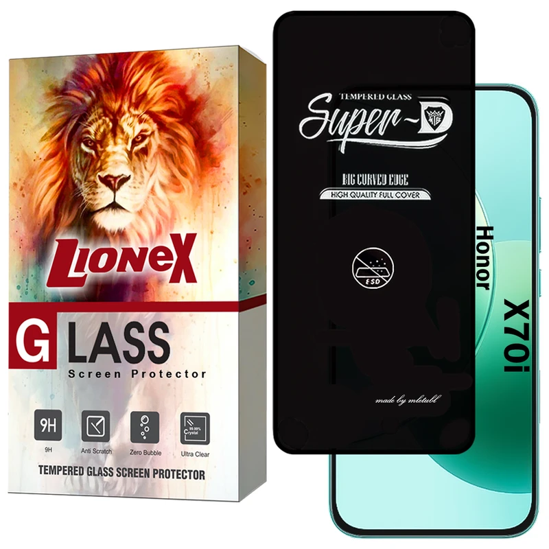 محافظ صفحه نمایش لایونکس مدل SUPERDNL مناسب برای گوشی موبایل آنر X70i 