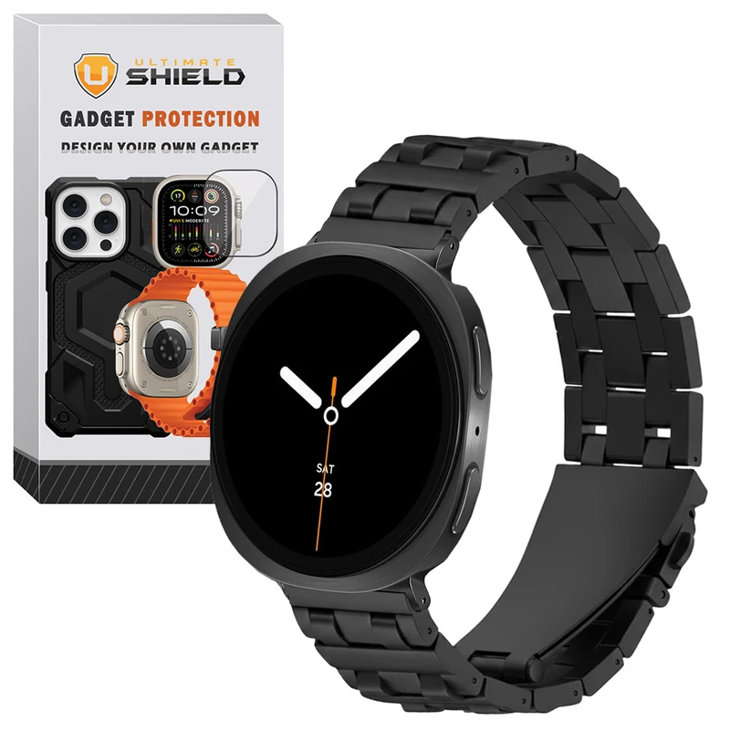 بند آلتیمیت شیلد مدل Prime 5Row NV8 مناسب برای ساعت هوشمند سامسونگ Galaxy Watch 8 44mm