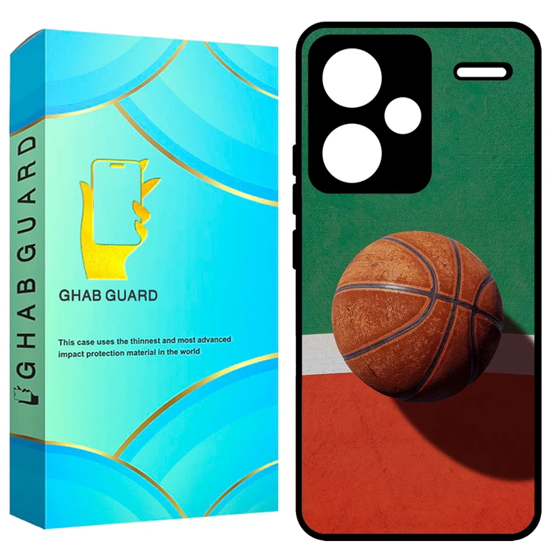 کاور قاب گارد طرح بسکتبال مدل GCHPN13PL مناسب برای گوشی موبایل شیائومی Redmi Note 13 Pro Plus