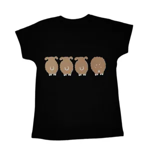 تی شرت آستین کوتاه زنانه مدل بره