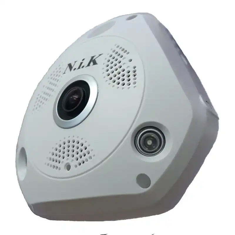 دوربین مداربسته تحت شبکه ان آی کی مدل IP FISH EYE D3 _ 307