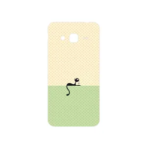 MAHOOT Minimal Internet Cat Icon Cover Sticker for Samsung Galaxy J3 2016