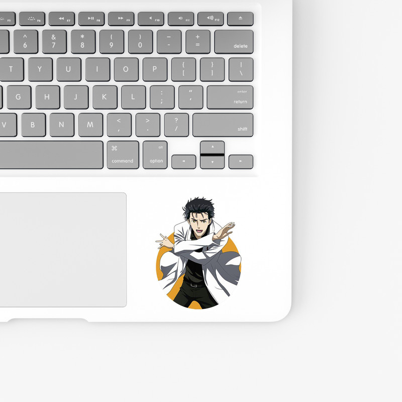 استیکر لپ تاپ و موبایل بووم طرح انیمه Steins Gate کد PS169