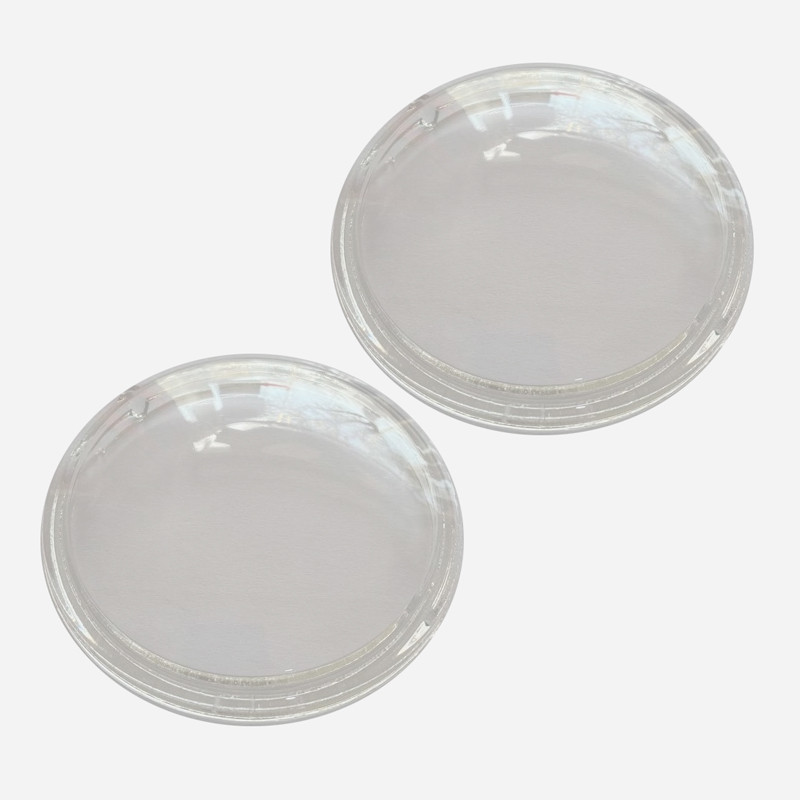 شیشه چراغ مه شکن جلو خودرو کد SH1005 مناسب برای شاهین بسته 2 عددی