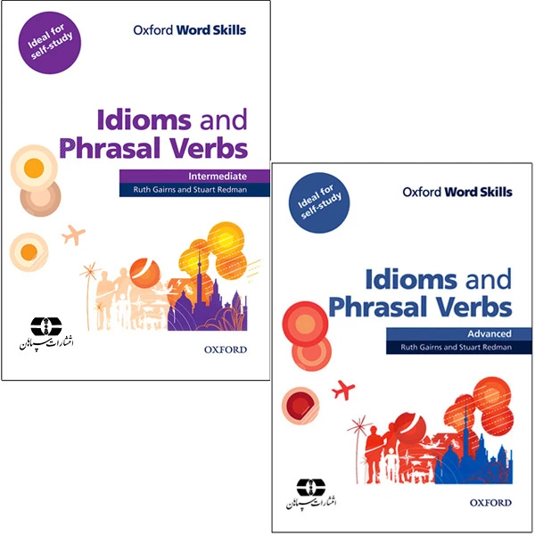 کتاب Idioms and Phrasal Verbs اثر Ruth Gairns And Stuart Redman انتشارات سپاهان 2 جلدی