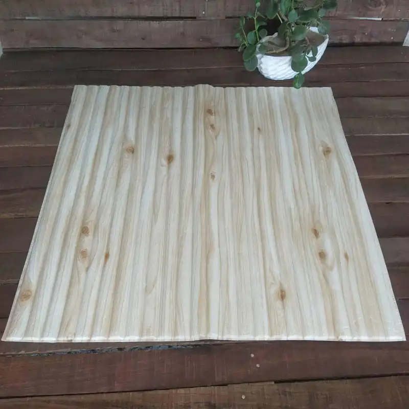 دیوارپوش مدل فومی پشت چسبدار طرح بامبو