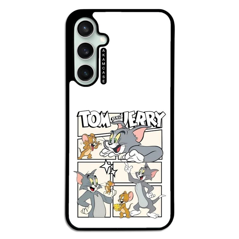 کاور آکام مدل AMC-WSGS23FE-TOM & JERRY1 مناسب برای گوشی موبایل سامسونگ Galaxy S23 FE
