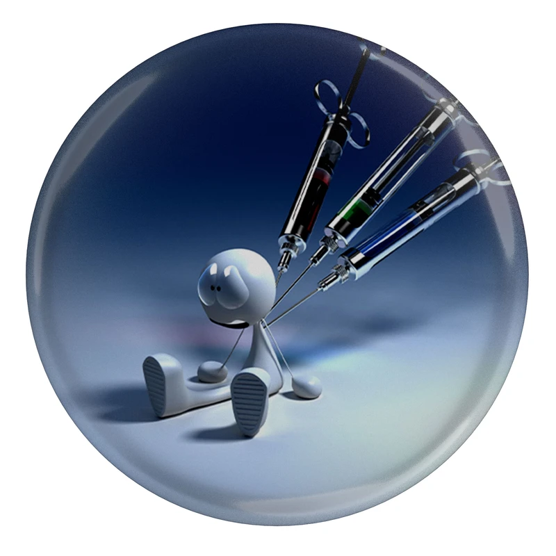 مگنت طرح واکسن پزشکی مدل S9540 