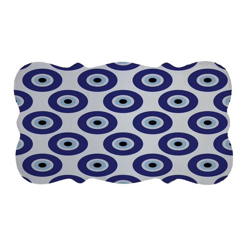  پادری طرح چشم نظر کد 9062 سایز 110×60 سانتی متر