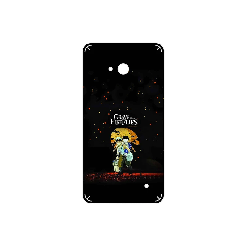 برچسب پوششی ماهوت مدل Grave of the Fireflies مناسب برای گوشی موبایل مایکروسافت Lumia 640