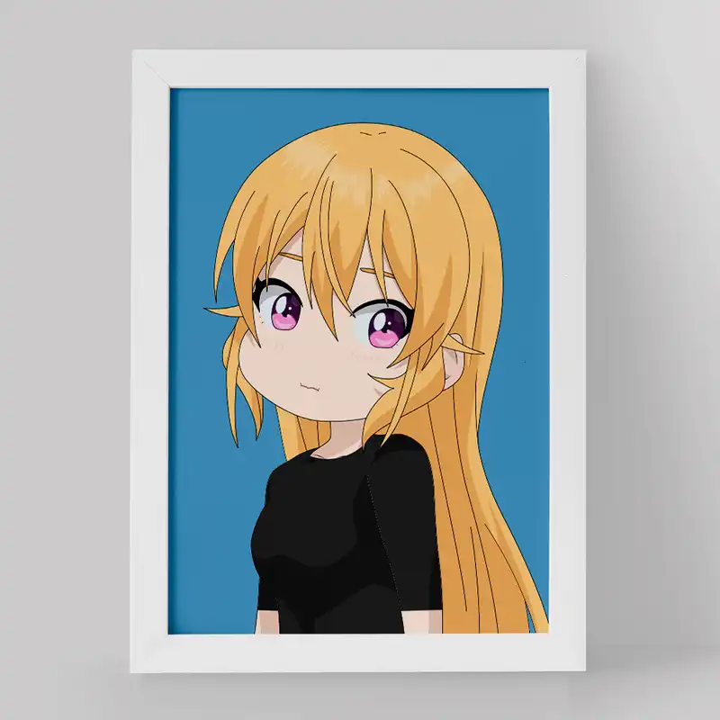 تابلو خندالو مدل ارینا انیمه جنگ غذاها کد 16961