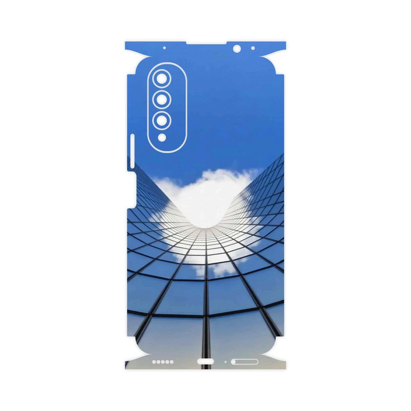 برچسب پوششی ماهوت مدل Glass skyscraper-FullSkin مناسب برای گوشی موبایل ویکو T50