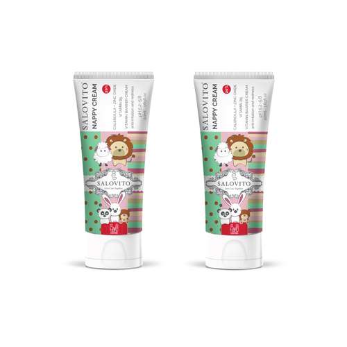 کرم سوختگی پای کودک سالوویتو مدلcalnحجم 50 میلی لیتر مجموعه دو عددی