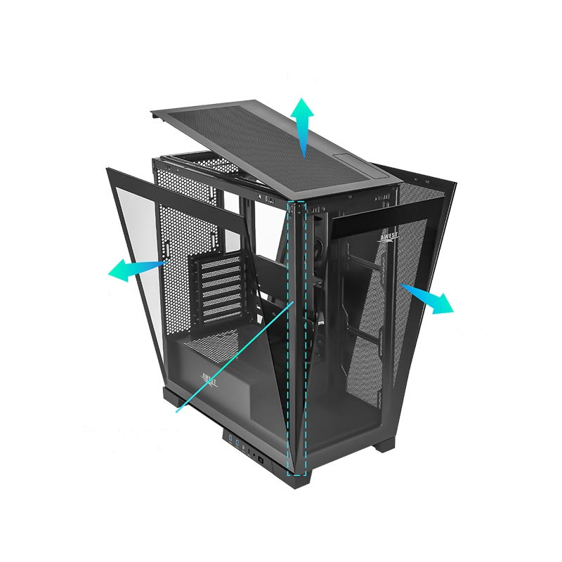 کیس کامپیوتر گیمینگ اوست مدل GT-AQ16-MB