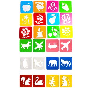 نقد و بررسی شابلون مدل گل و میوه طرح حیوانات کد SHAPE_02 مجموعه 24 عددی توسط خریداران