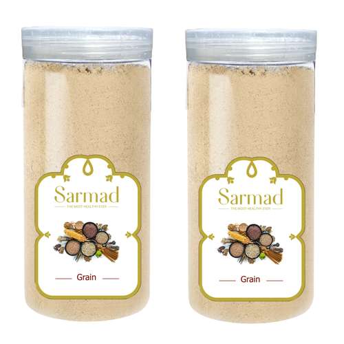 سبوس برنج ممتاز سرمد - 320 گرم بسته دو عددی