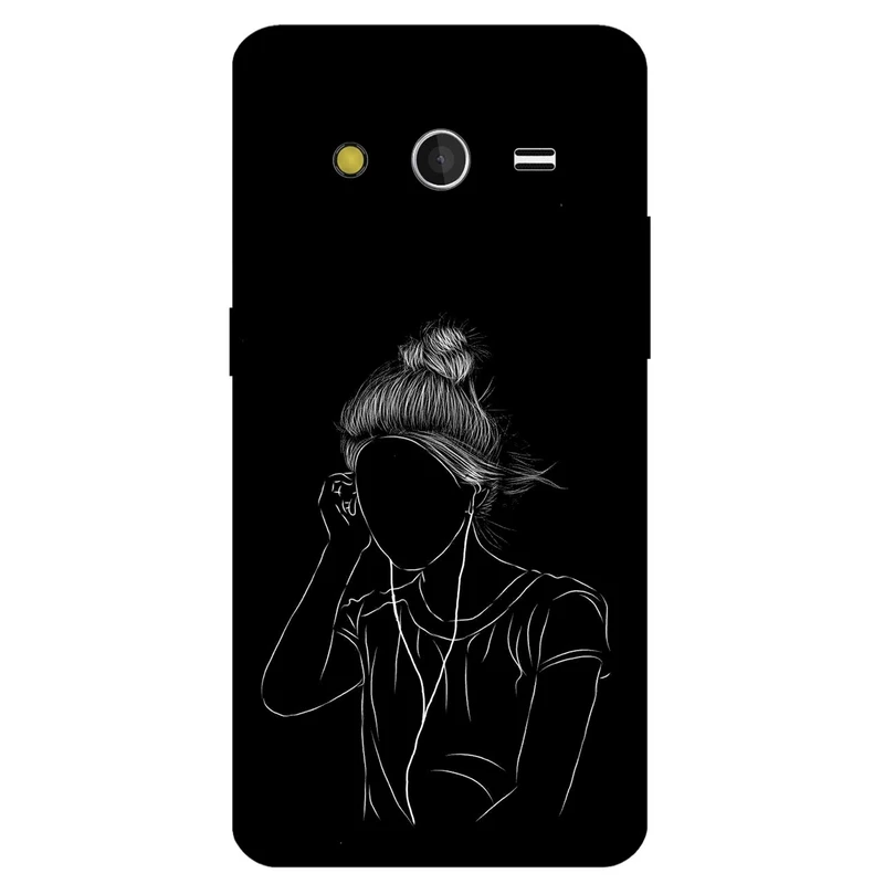 کاور مگافون طرح مینیمال مدل 1858 مناسب برای گوشی موبایل سامسونگ Galaxy Core 2         