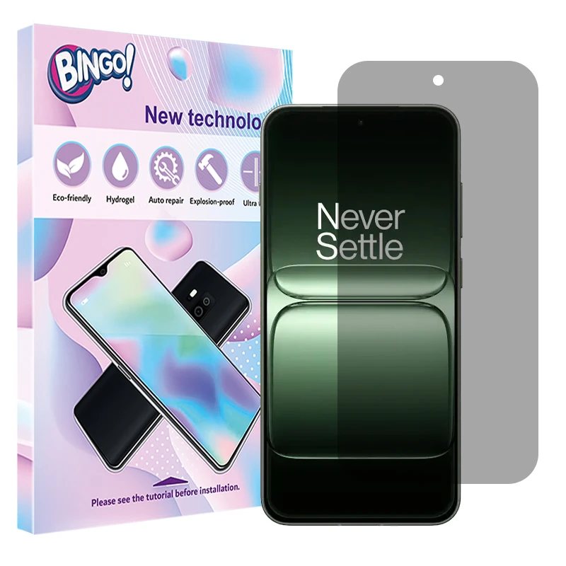 محافظ صفحه نمایش حریم شخصی بینگو مدل Tough مناسب برای گوشی موبایل وان پلاس 13s