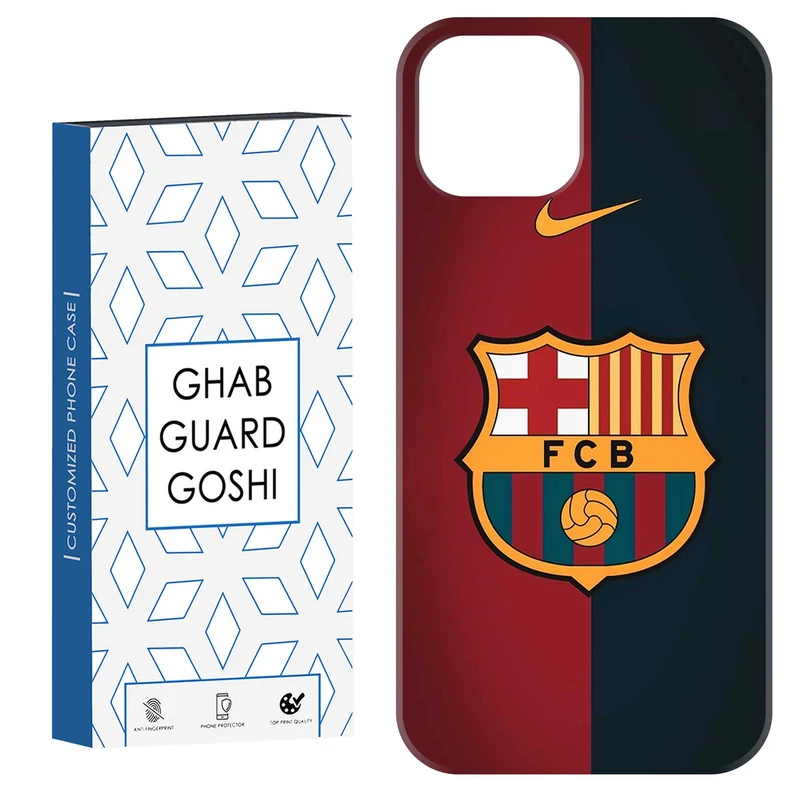 کاور قاب گارد گوشی طرح تیم بارسلونا کد Dimo-090 مناسب برای گوشی موبایل اپل  IPHONE 12 / 12 PRO   