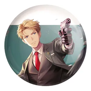 پیکسل خندالو طرح لوید فورجر انیمه اسپای ایکس فمیلی Spy x Family کد 24213 مدل بزرگ