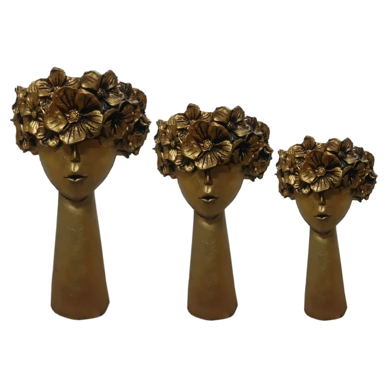مجسمه مدل Flower مجموعه سه عددی