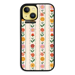 AKAM AMC-WA15-FLOWERS-30 Cover For Apple iPhone 15