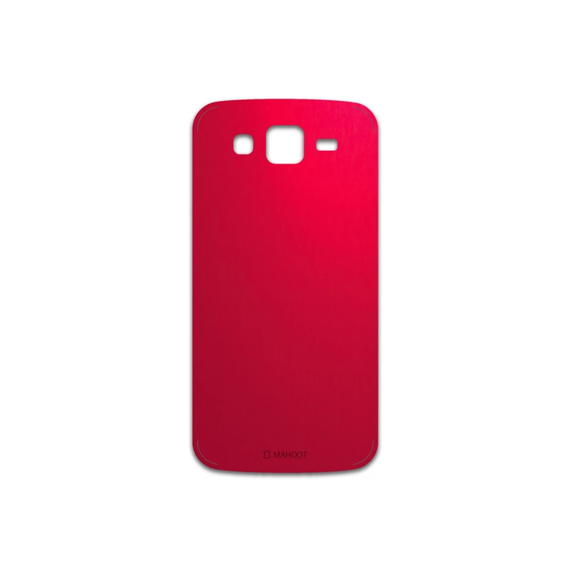 برچسب پوششی ماهوت مدل Matte-Warm-Red مناسب برای گوشی موبایل سامسونگ Galaxy Grand 2