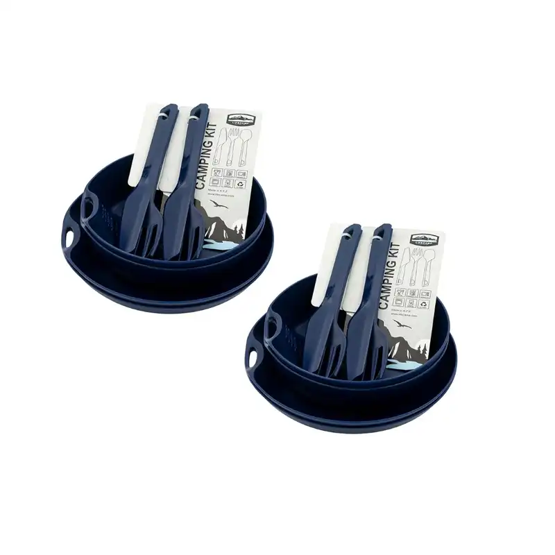 مجموعه ظروف سفری مدل کمپینگ مجموعه 20 عددی