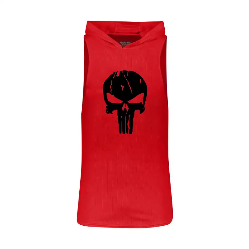 تاپ کلاه دار ورزشی مردانه مدل پانیشر کد 02