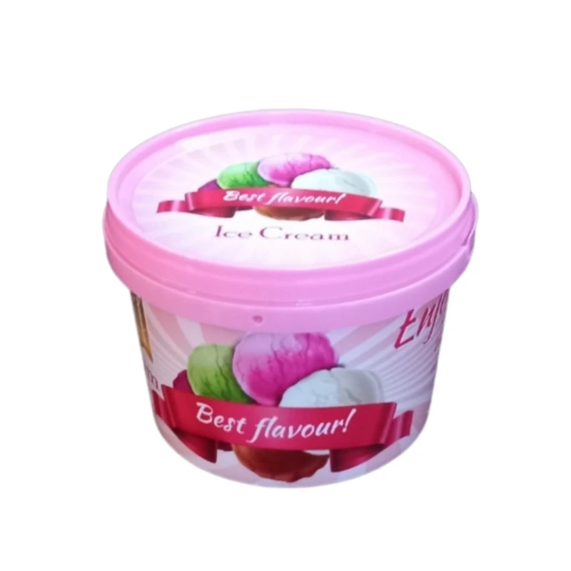 ظرف نگهدارنده پیکنیک مدل Ice Cream مجموعه 6 عددی