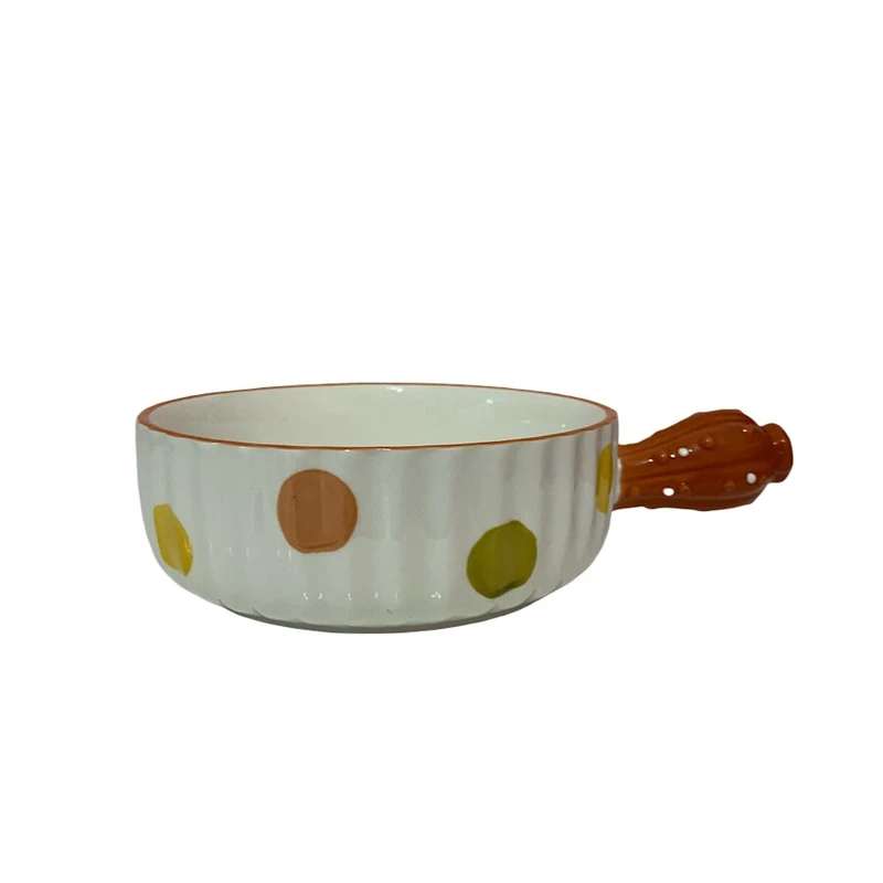 ظرف سرو مدل خال دار کد ۱۵