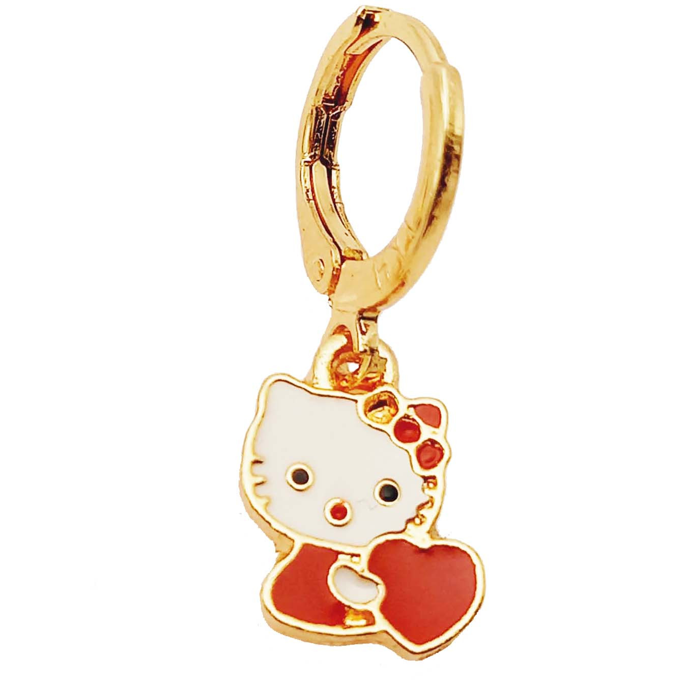 گوشواره دخترانه طرح گربه کد 252GUD