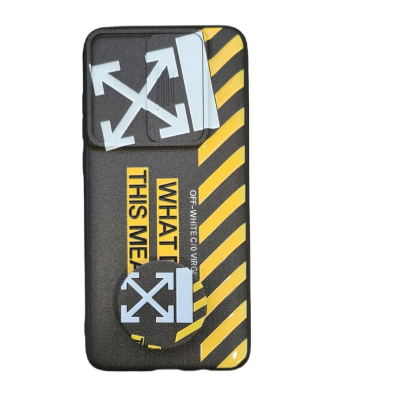 کاور کد off-840 مناسب برای گوشی موبایل شیائومی Redmi Note 8 Pro به همراه پاپ سوکت