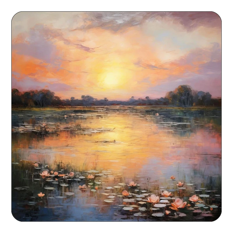 مگنت کاکتی طرح نقاشی رنگ روغن مدل mp70552