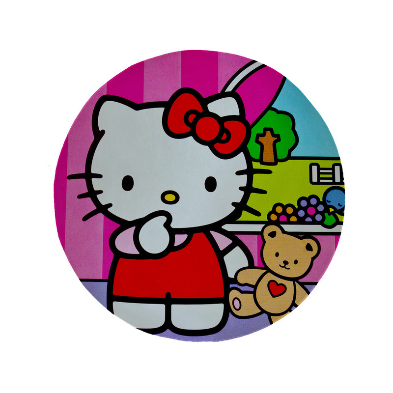 پادری مدل دایره طرح کیتی کد 6061 سایز 90 × 90 سانتی متر 