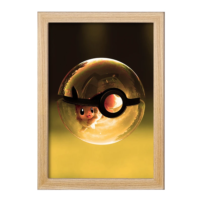 تابلو خندالو مدل پیکاچو انیمه پوکمون  کد 17393