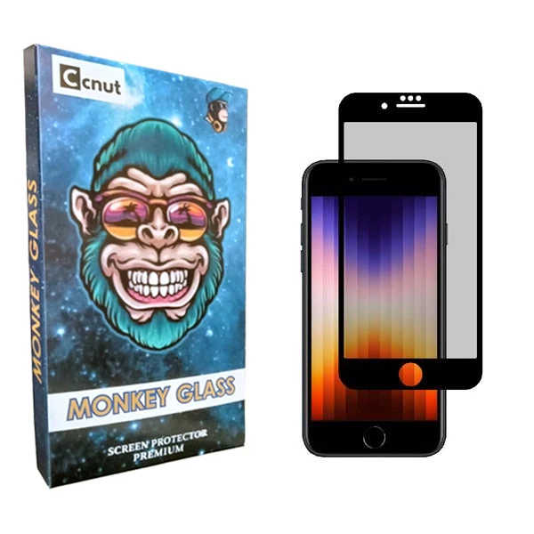 محافظ صفحه نمایش حریم شخصی کوکونات مدل monku مناسب برای گوشی موبایل اپل iPhone SE 2022