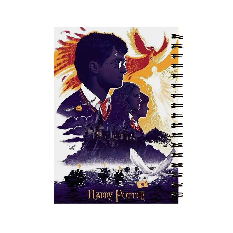 دفتر مشق طرح هری پاتر کد D-1090