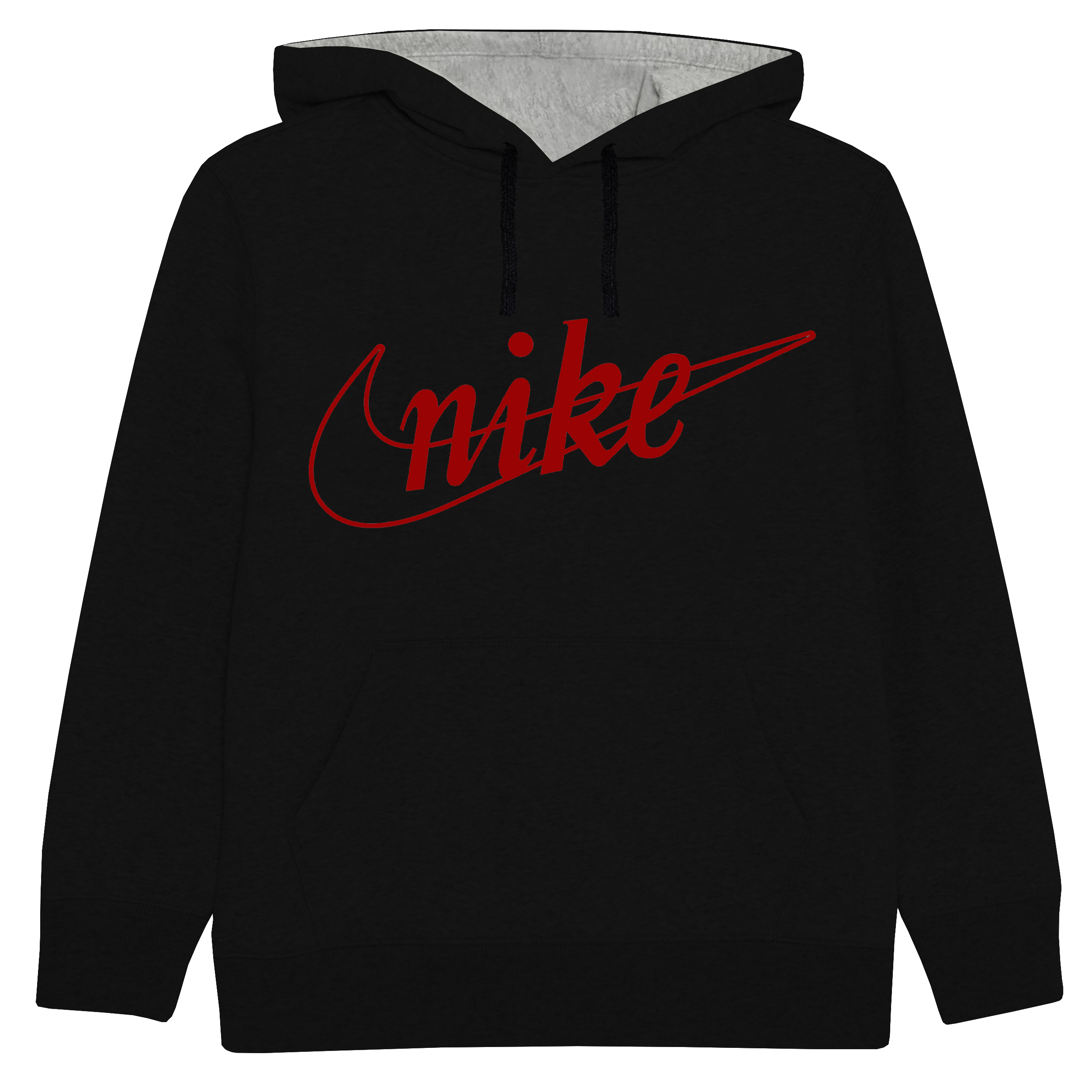 هودی دخترانه کد V12 رنگ مشکی