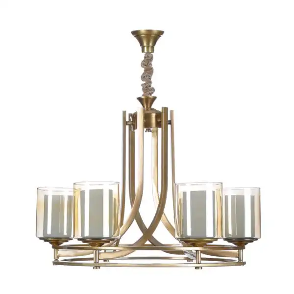 لوستر ۶شعله مدل دورینگ