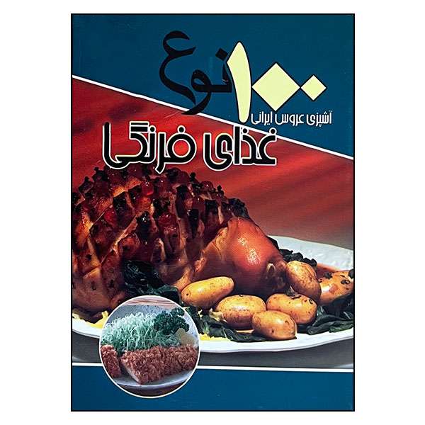 کتاب 100 نوع غذای فرنگی اثر سید علی اکبر کسایی انتشارات انسان برتر