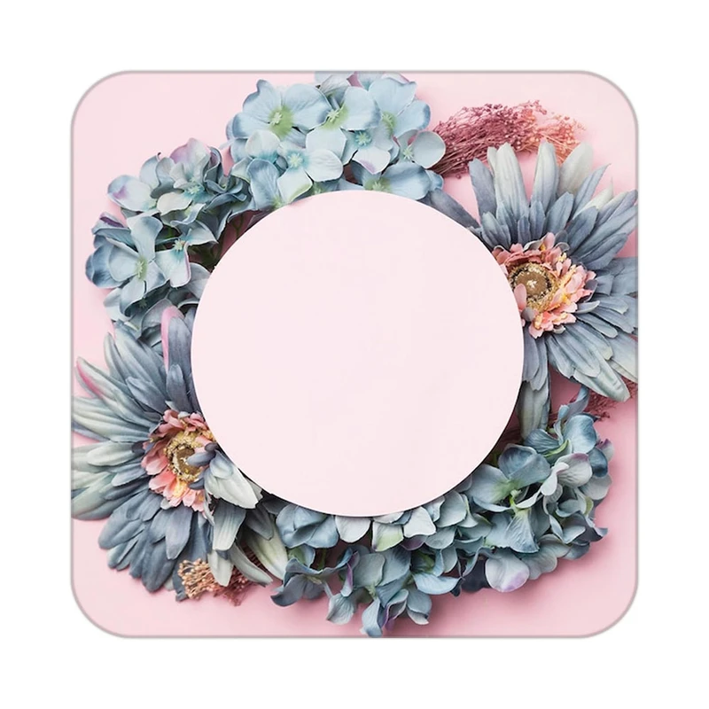 زیر لیوانی کاکتی طرح گل مدل mp19118