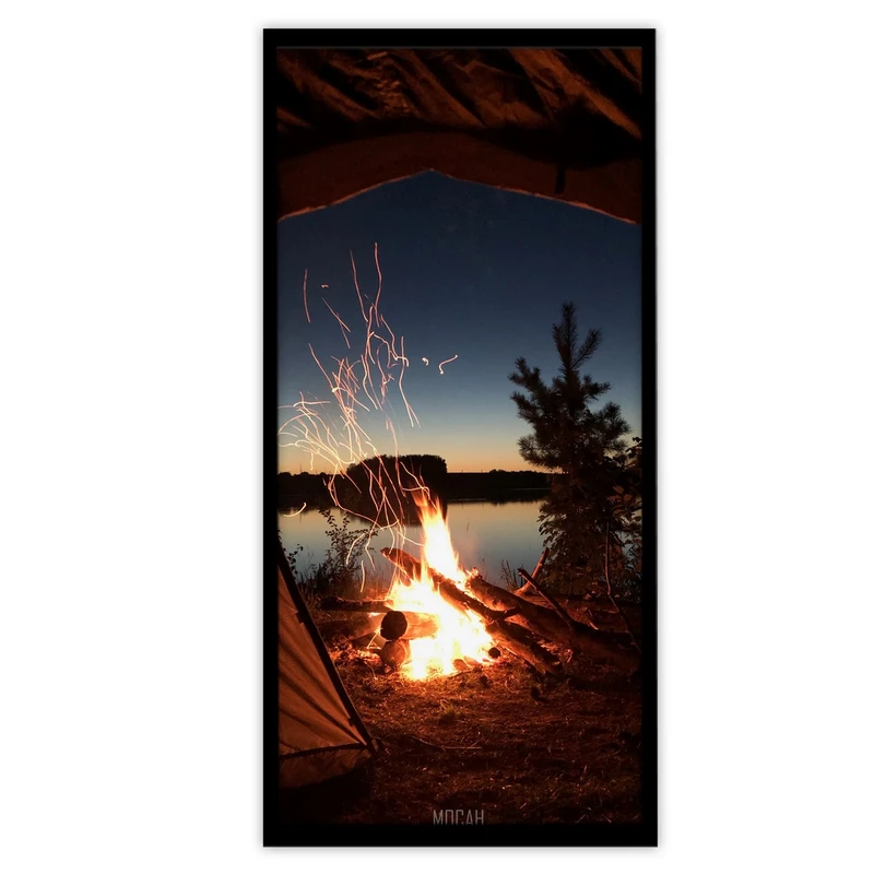 تابلو بکلیت طرح کمپینگ و آتش مدل B-S3160